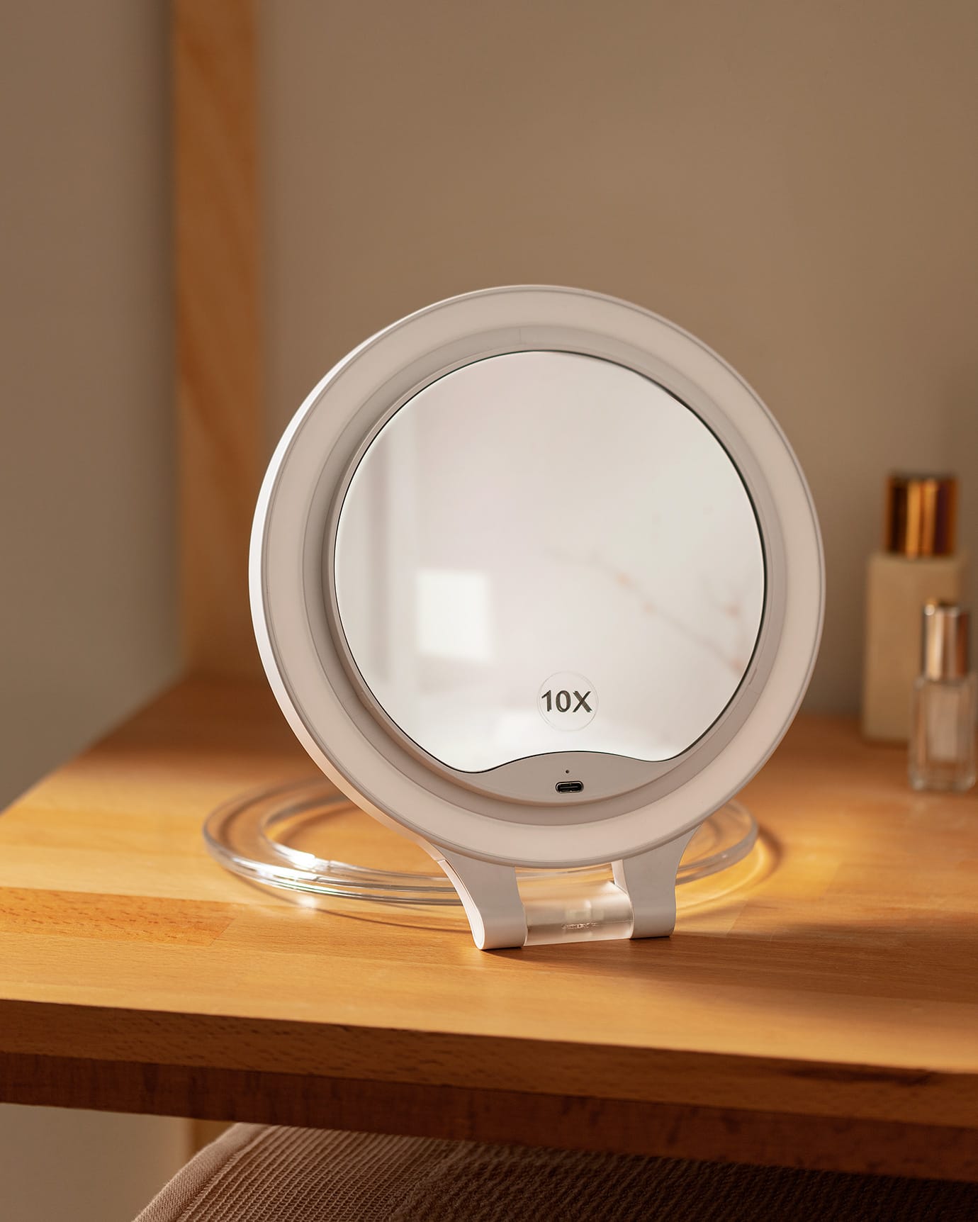 Mirin LED Wall Mirror - Modern Illuminated Decorative Accent