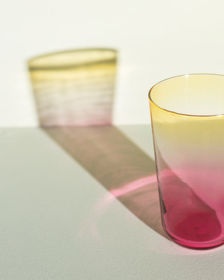 Glass 4-Piece Beverage Set - Contemporary Drinkware