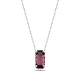 Solitaire Pendant Necklace - Elegant Brilliance