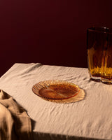 Glass Pasta Plate - Contemporary Soleil Inspired Design