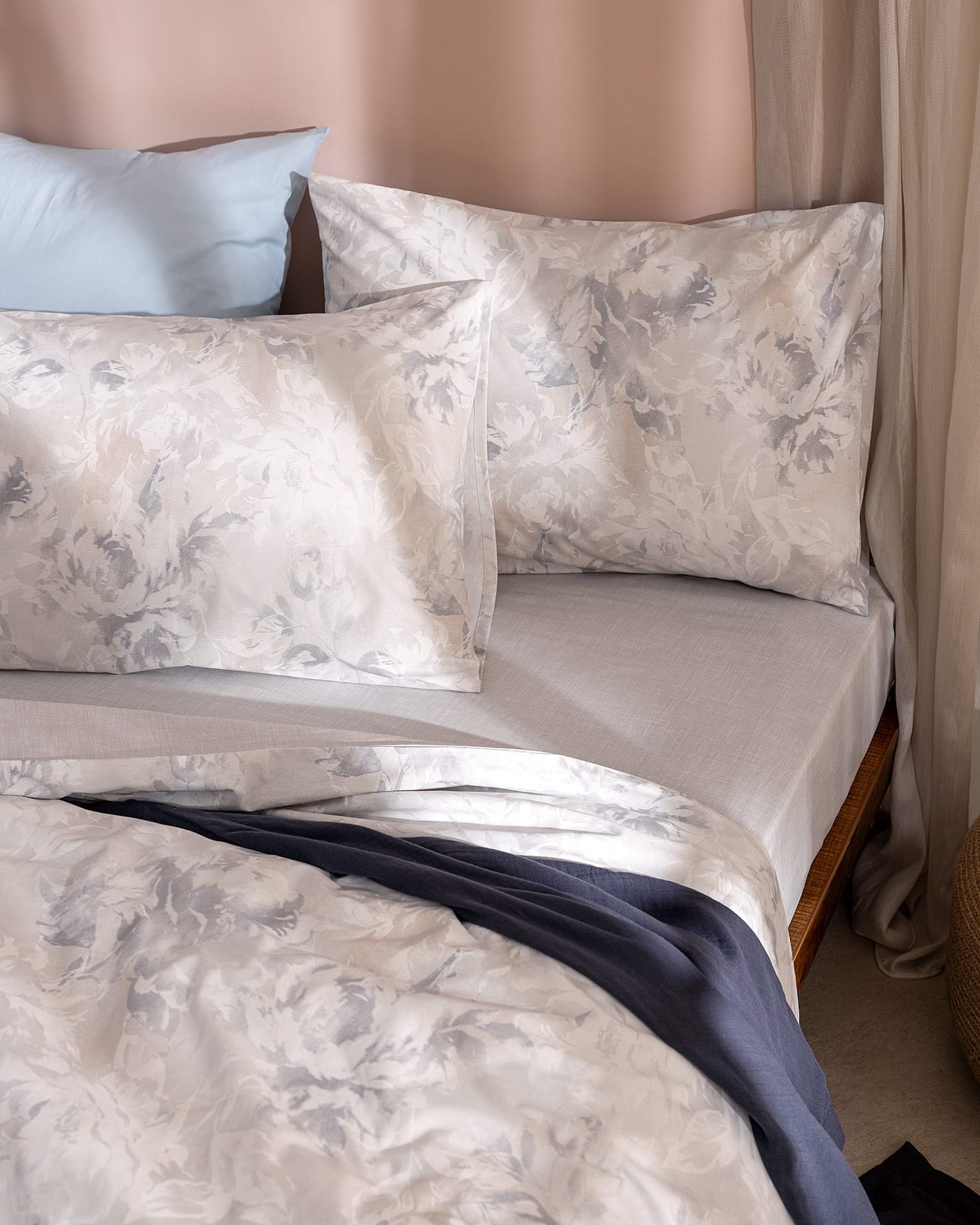 100% Cotton Ranforce King Duvet Cover Set - Elegant Printed Design