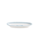 New Bone China Breakfast Set - Elegant Two-Tone Style