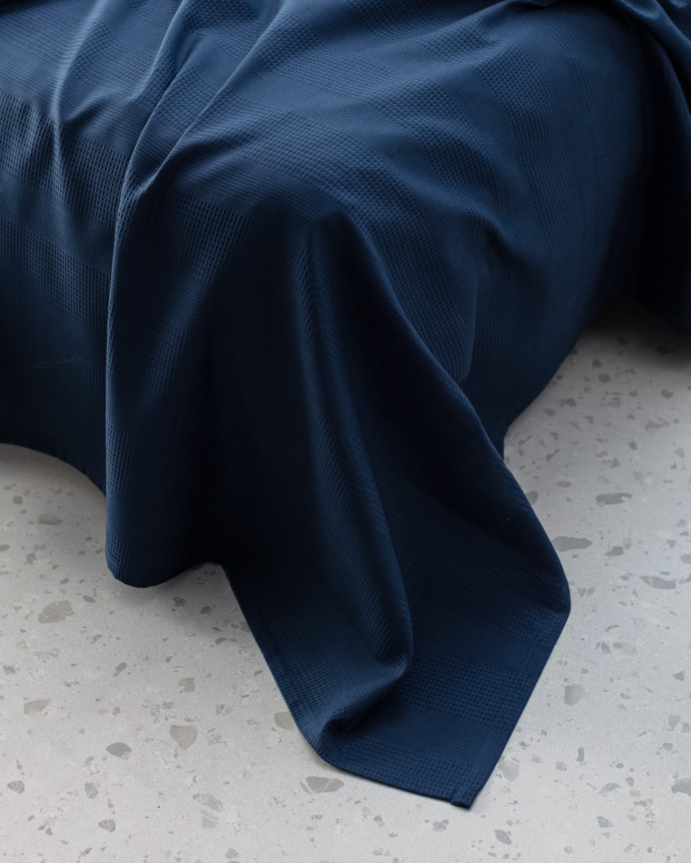 Twin Size Cotton Pique Bedding Set - Soft, Breathable & Lightweight