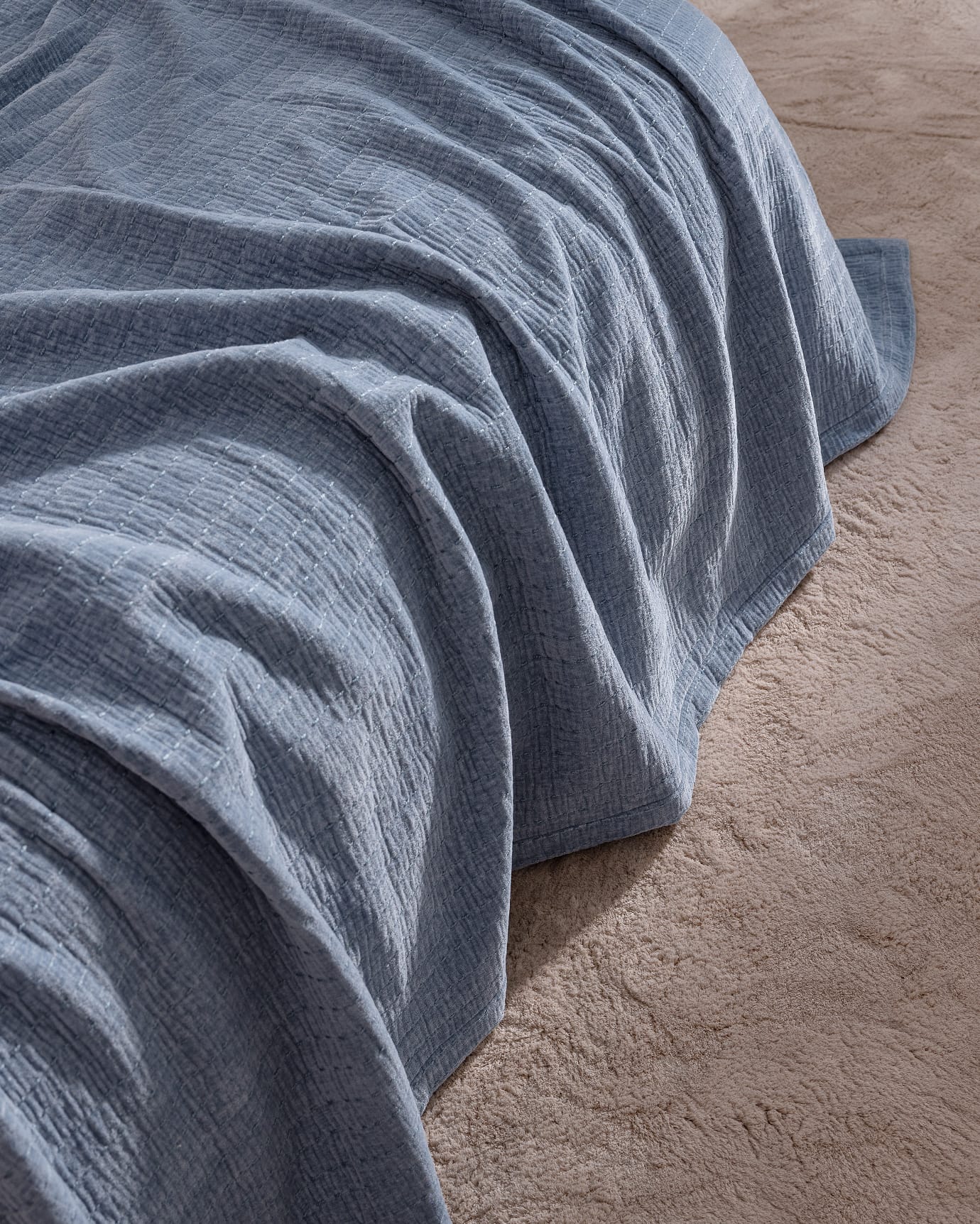 Feolette Double Bedspread - Quilted Bed Cover for Bedroom Decor