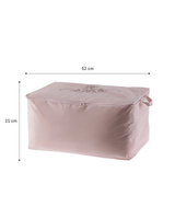 Floral Polypropylene Storage Organizer - Powder Pink