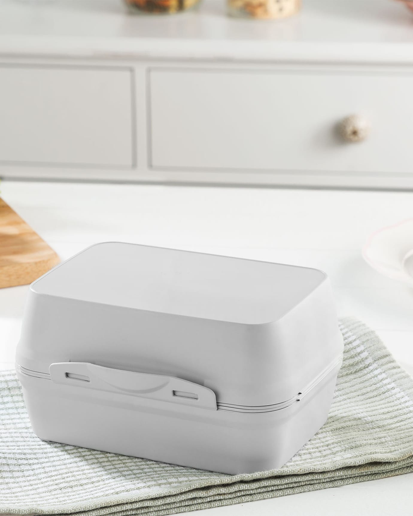 Rectangular Portable Lunch Box - Reusable Food Container