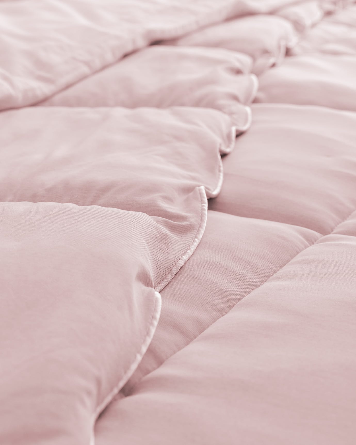 Soft Bamboo Single Bedding Set - Powder Pink
