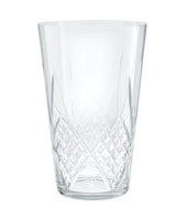 Clear Glass Conical Vase - Modern Minimalist Design