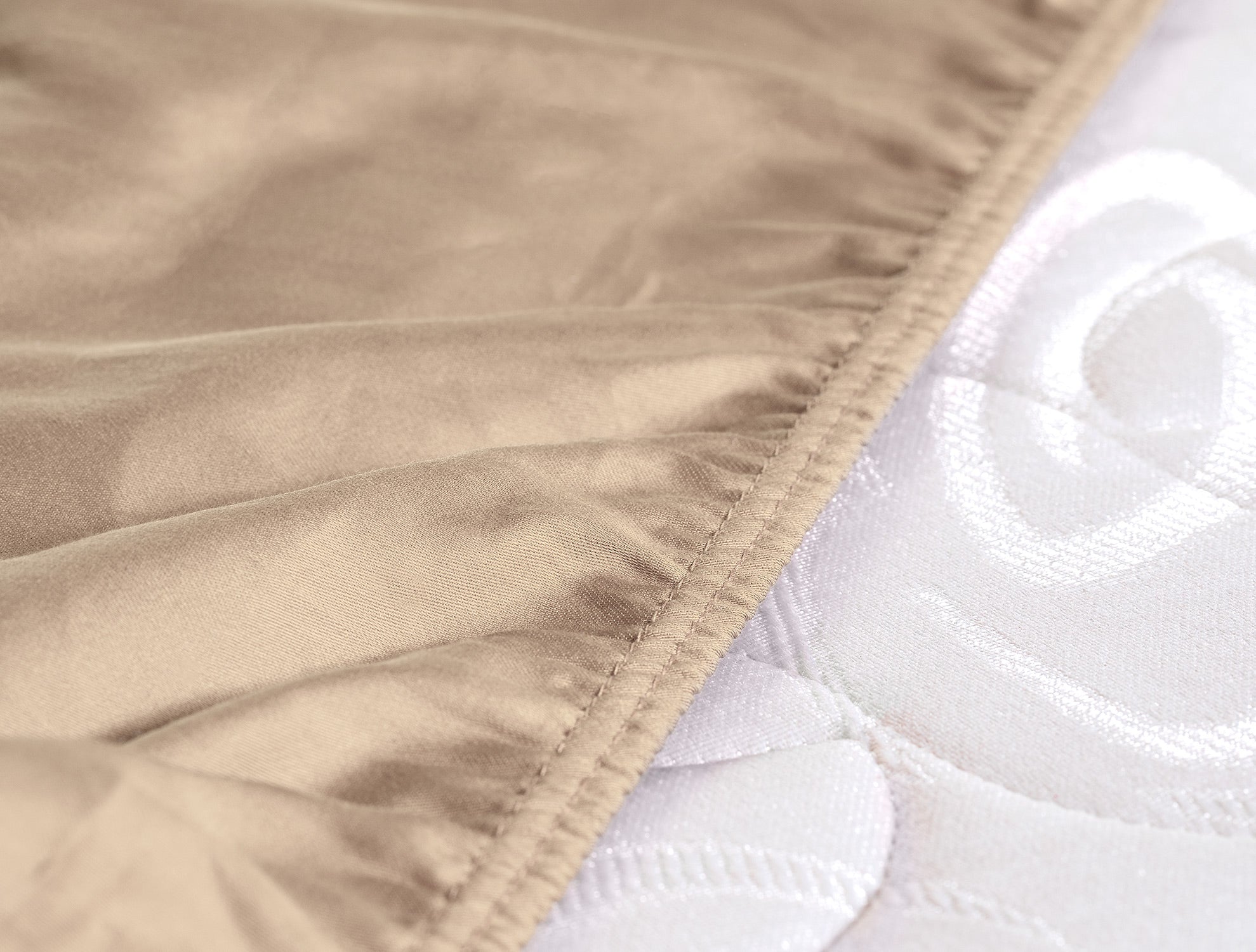 Ciel King Size Deep Pocket Satin Fitted Sheet