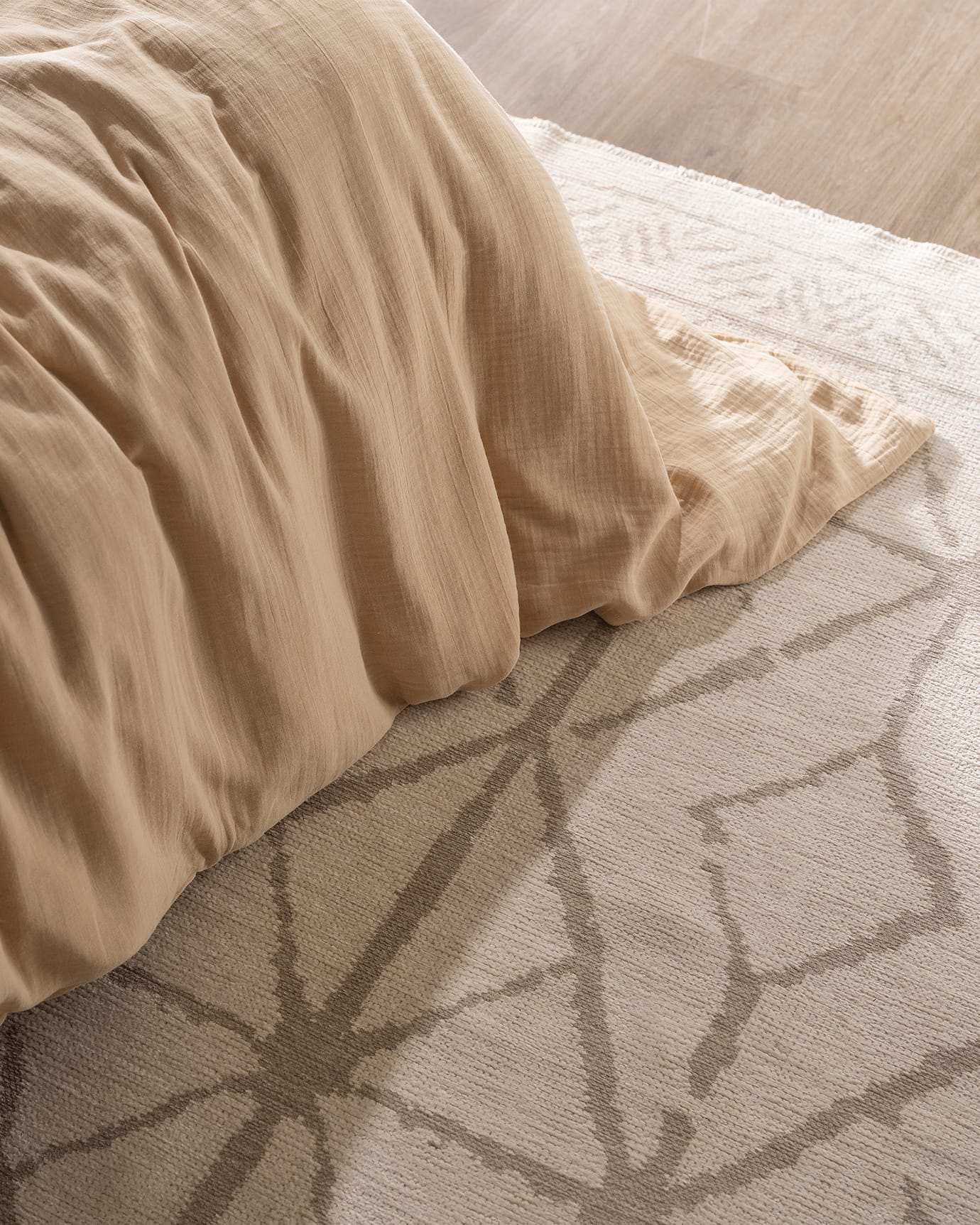 100% Cotton Muslin Double Duvet Cover Set - Soft & Fitted Design