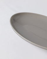 New Bone China Oval Plate - Modern Minimalist