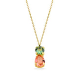 Swarovski Crystal Pear Drop Necklace - Dazzling Aura Pendant