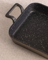22cm Black Shallow Cooking Pot - Rona Kitchen Pan