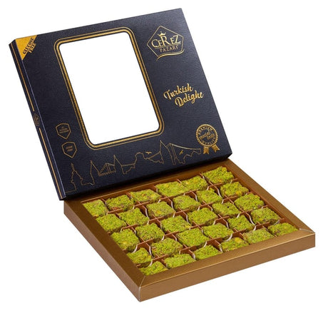 Premium Vegan Pistachio Dusted Turkish Delight Gift Box