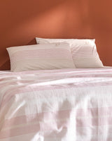 Double Size Ecocell Printed Pique Bedding Set