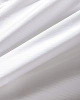 Luxury 100% Cotton Sateen King Size - Striped Duvet Cover Set