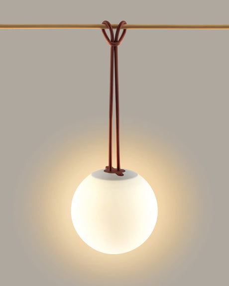 White Table Lamp - Modern Bedside Desk Light - 20 cm