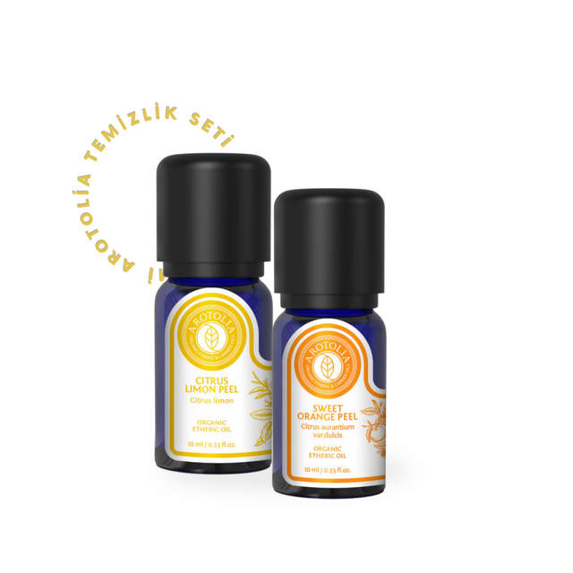 Natural Citrus Peel Oil Cleaning Set