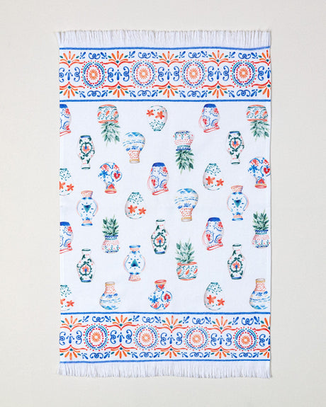 Decorative Printed Kitchen Towel - Absorbent Hand Towel