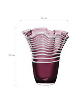Honfleur Handcrafted Glass Vase - Unique Artisan Design
