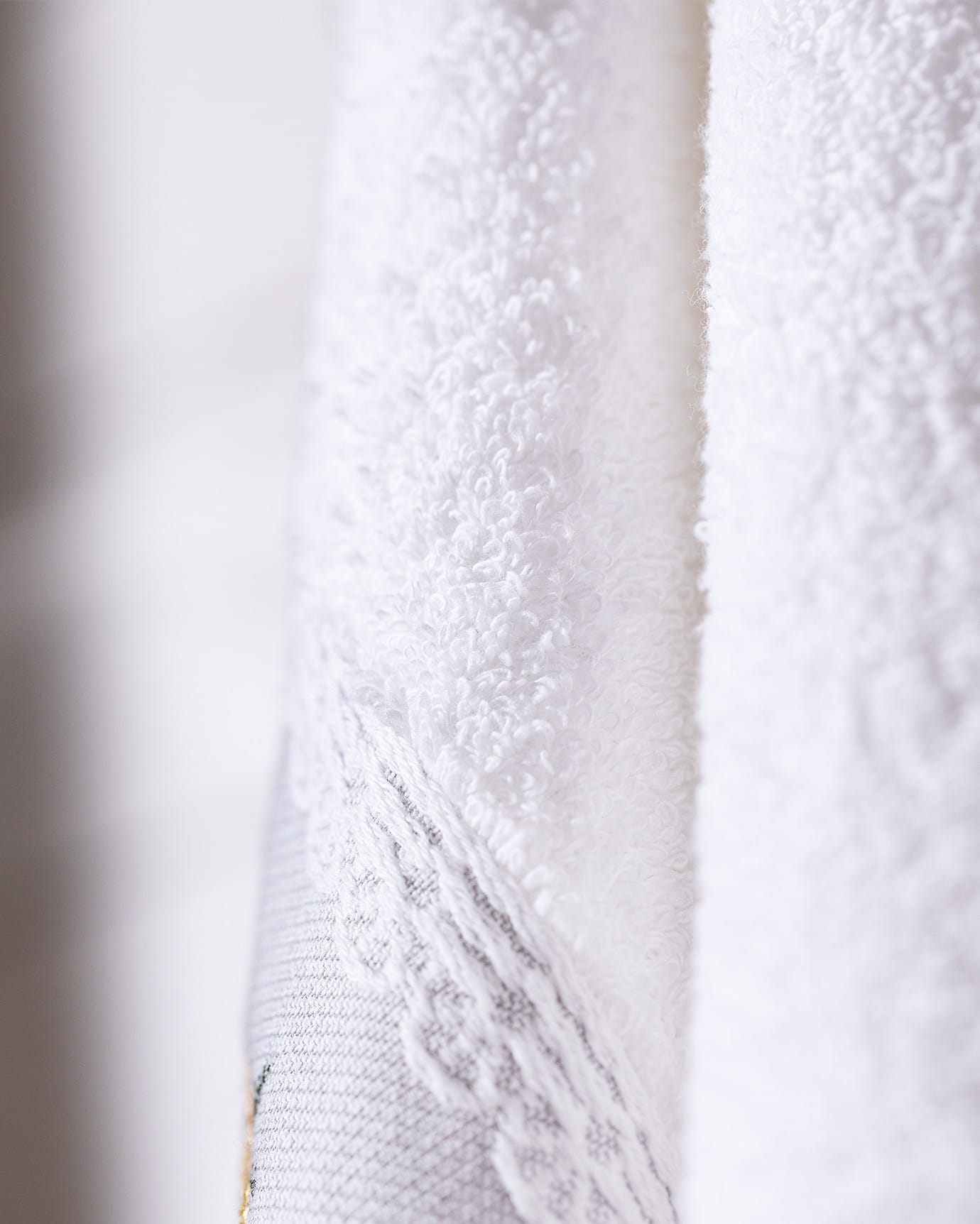 Pansy Embroidered Hand Towel - Soft Absorbent Decorative Bathroom Towel