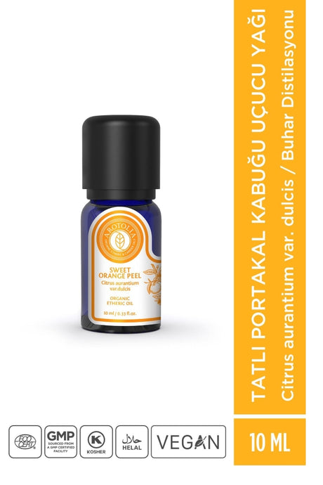 Sweet Orange Peel Essential Oil - Energizing Aroma & Skin Softening
