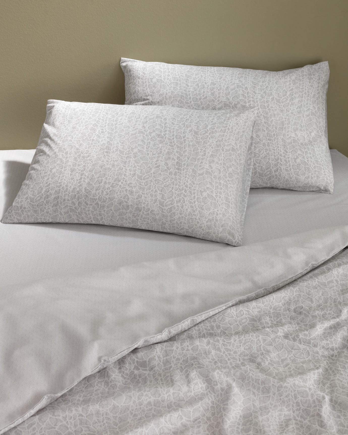 Ensemble de housse de couette imprimée en coton double Grelot