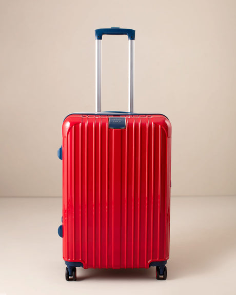 Medium Chest Style Travel Suitcase - Durable Luggage Bag