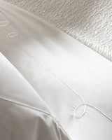 Cotton Blend 7-Piece Bridal Bedding Set - Pristine White Comfort