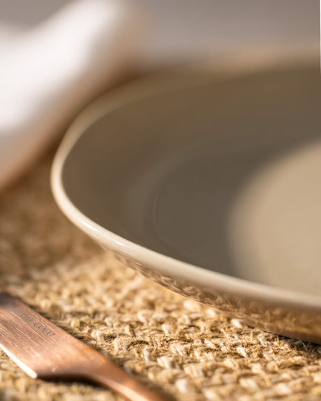 Porcelain Pasta Plate - Elegant Souci Design for Modern Dining