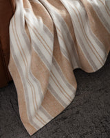 Nanny Soft Camel TV Throw Blanket - Cozy Lounge Comfort