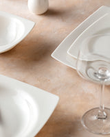 New Bone China 6-Person Dinner Set - Elegant Nova Collection