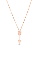Náhrdelník s přívěskem ve tvaru šípu ze stříbra 925 - Elegantní a symbolický design