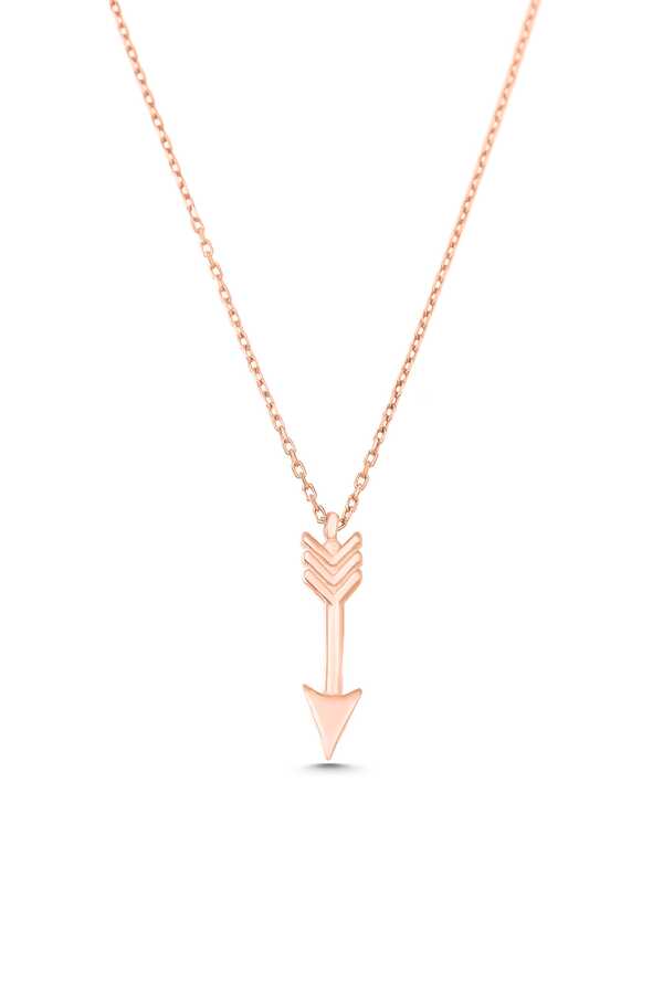 Náhrdelník s přívěskem ve tvaru šípu ze stříbra 925 - Elegantní a symbolický design