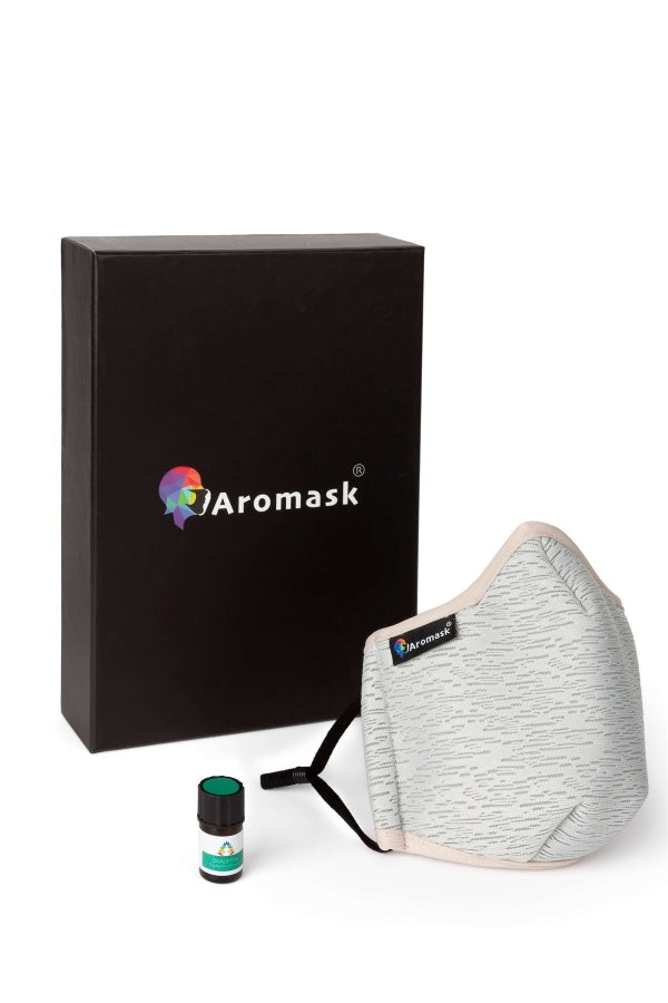 Professional Eucalyptus Essential Oil Aroma Mask with Pads