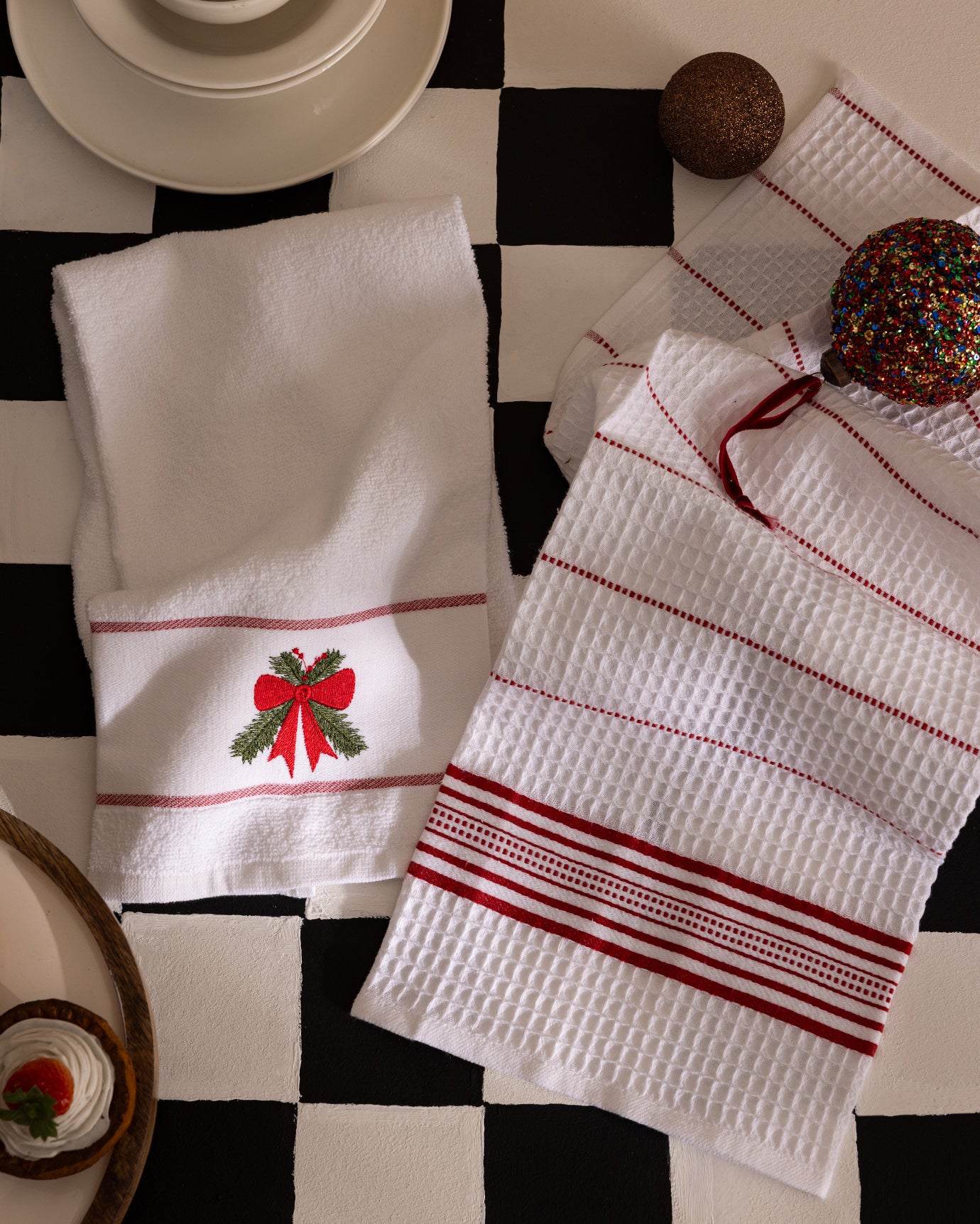 Brumeux 100% Cotton Kitchen Towel Set (2-Piece)