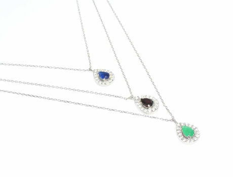 Professional 925 Sterling Silver Entourage Triple Chain Necklace