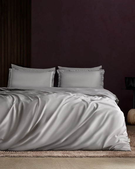 Clarette Double Size Bamboo Sateen Bedding Set