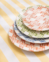 New Bone 15-Piece Dinner Set - Vibrant Colorful Presentation Design