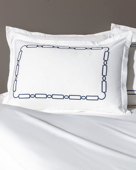 Elegant Sateen Embroidered Duvet Cover Bedding Set - Family Size