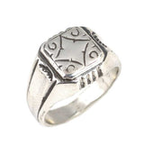 Premium 925 Sterling Silver Tile Ring