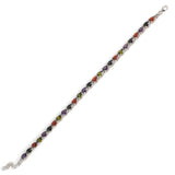 Premium 925 Sterling Silver Waterfall Gemstone Bracelet