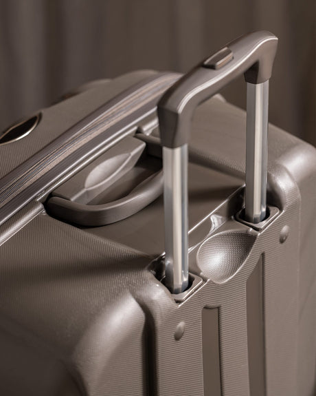 Large Hard Shell Travel Suitcase - Grey