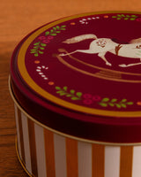 Metal Decorative Storage Box - Round & Versatile