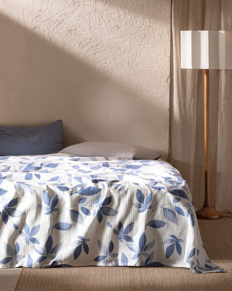Cotton Lyocell Blend Double Pique - Verger Printed Design