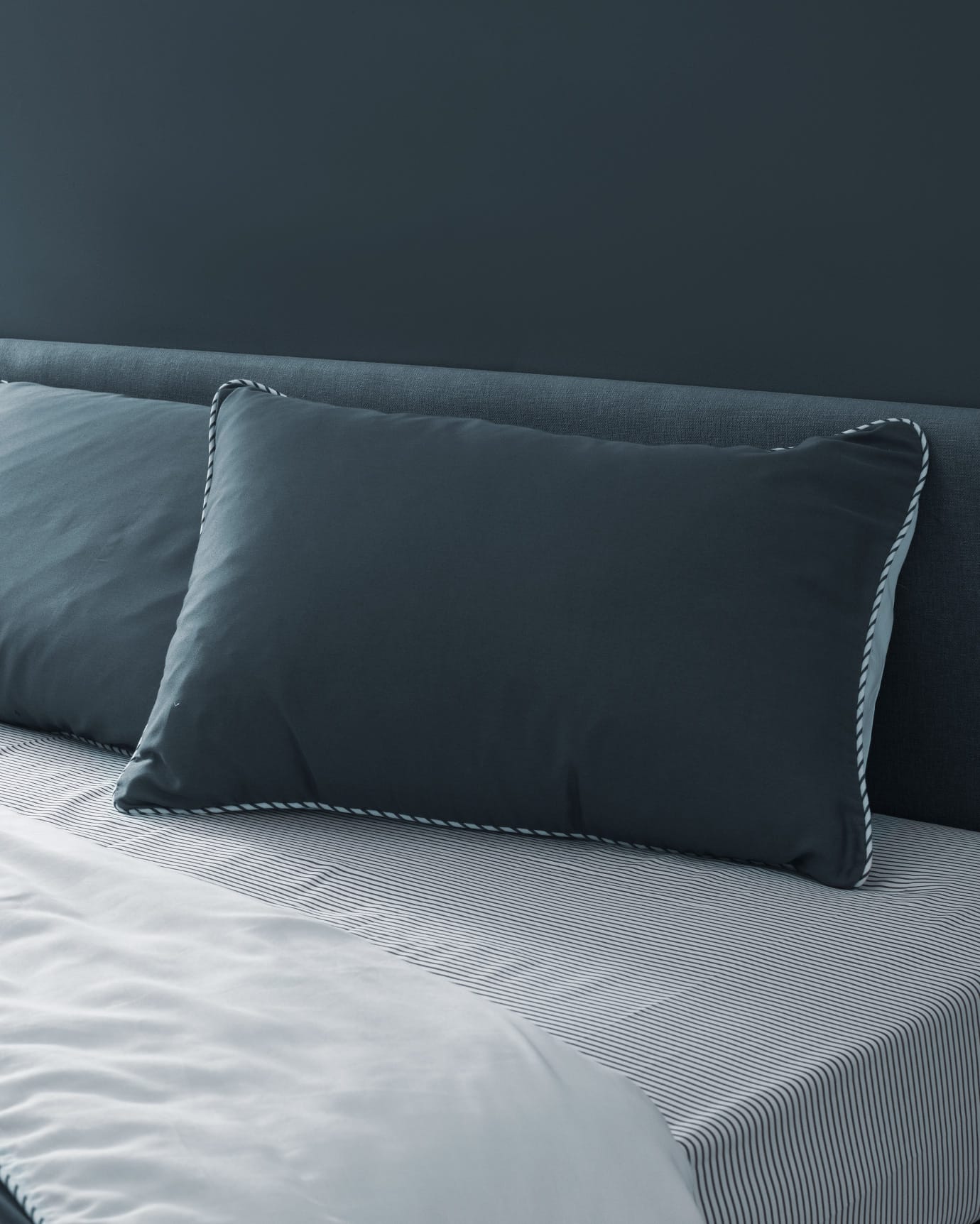 100% Cotton Double Duvet Cover Set - Printed Sateen Weave