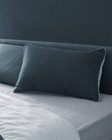 100% Cotton Double Duvet Cover Set - Printed Sateen Weave