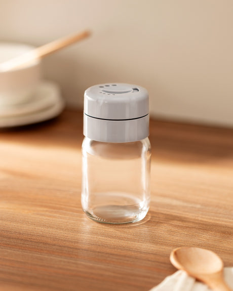190ml Glass Spice Jar with Airtight Lid - Kitchen Food Storage Container