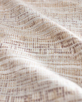 100% Cotton King Size Duvet Cover Set - Crepe Printed Texture