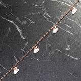 Professional Grade Sterling Silver Swan Anklet Set